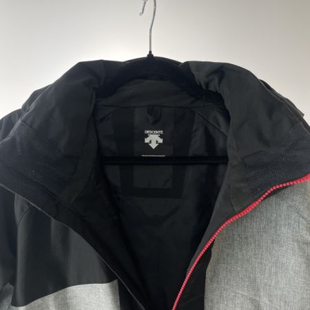  DESCENTE デサント ウィンター スキーウェア 上下セット サイズL DWMMJH79P グレ×ブラック