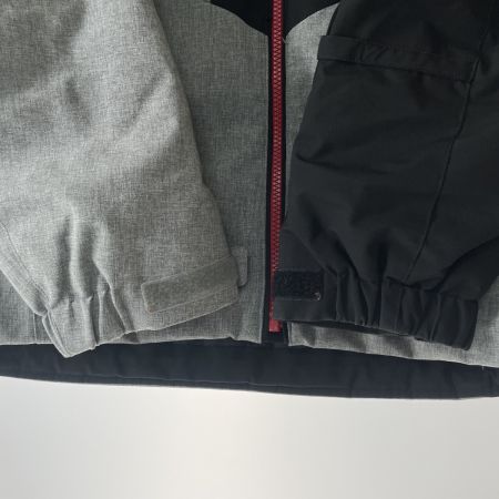  DESCENTE デサント ウィンター スキーウェア 上下セット サイズL DWMMJH79P グレ×ブラック