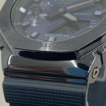  CASIO カシオ Gショック アナログデジタル 2100シリーズ メンズ クォーツ 腕時計 GM-2100N ネイビー