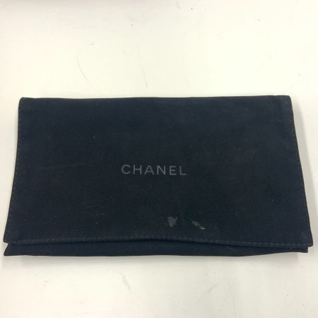  CHANEL シャネル ココマーク キャビアスキン マトラッセ ラウンドファスナー長財布 ブラック