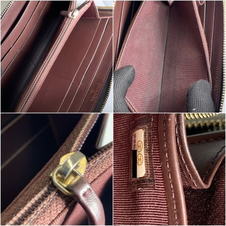  CHANEL シャネル ココマーク キャビアスキン マトラッセ ラウンドファスナー長財布 ブラック