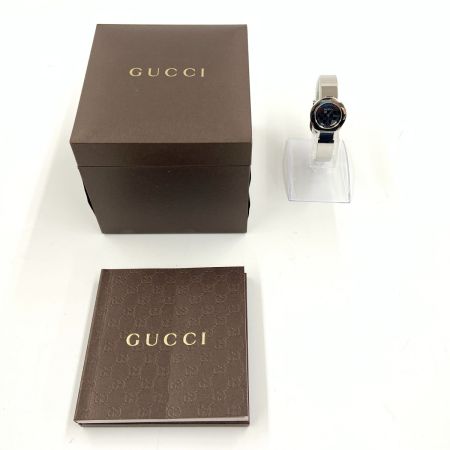  GUCCI グッチ ステンレススチール ラウンドフェイス クォーツ 腕時計 6700L シルバー