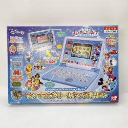 〇〇 BANDAI バンダイ Disney パソコンとタブレットの2WAYで遊べる ワンダフルドリームタッチパソコン Aランク