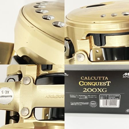  SHIMANO シマノ CALCUTTA CONQUEST 22 カルカッタコンクエスト 200XG 044402 ベイトリール
