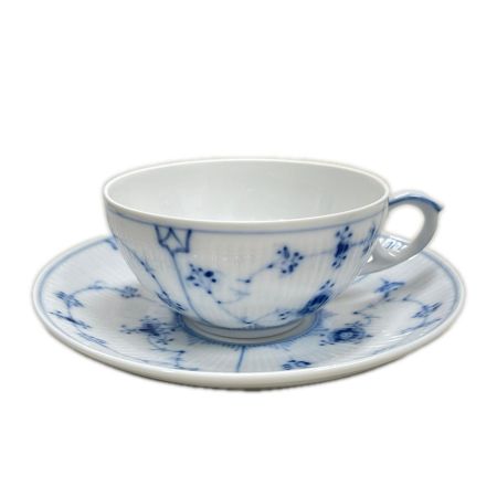  ROYAL COPENHAGEN ロイヤル・コペンハーゲン カップ＆ソーサー ブルーフルーテッド プレイン デンマーク製