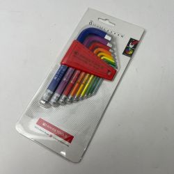 〇〇 SWISS TOOLS レインボーレンチ六角9本セット PB212 H-10 未使用品 Sランク