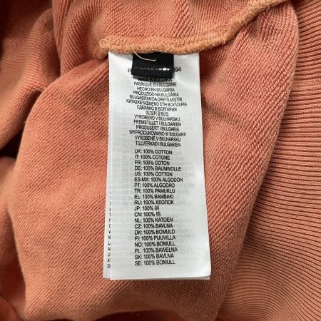  DIESEL ディーゼル ロングトレーナー SIZE S RN93243 CA25594 オレンジ