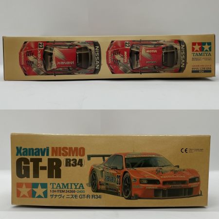  TAMIYA タミヤ プラモデル 1/24 スポーツカーシリーズ ザナヴィ ニスモ GT-R R34