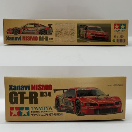  TAMIYA タミヤ プラモデル 1/24 スポーツカーシリーズ ザナヴィ ニスモ GT-R R34