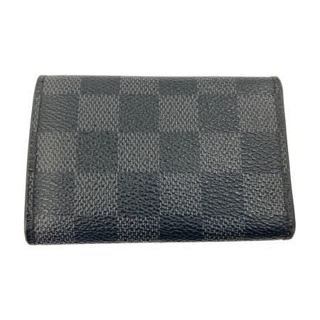  LOUIS VUITTON ルイヴィトン ダミエ グラフィット ミュルティクレ 6 6連キーケース  N62662 ブラック