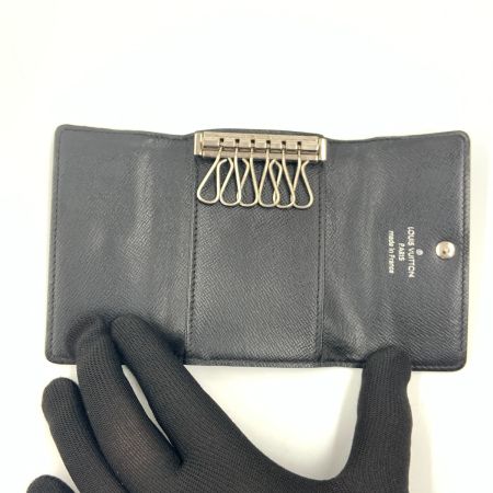  LOUIS VUITTON ルイヴィトン ダミエ グラフィット ミュルティクレ 6 6連キーケース  N62662 ブラック