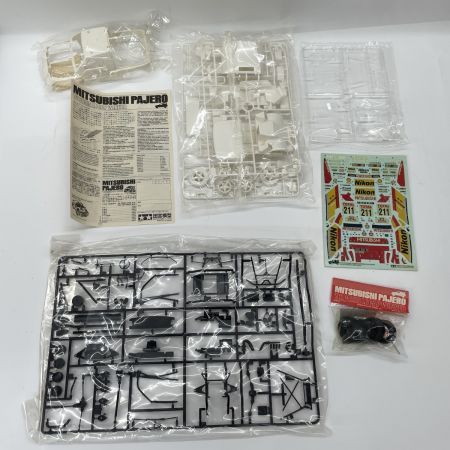  TAMIYA タミヤ プラモデル 1/24スポーツカーシリーズ No.121 三菱パジェロ 92年 パリ~ル・カップ優勝車