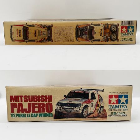  TAMIYA タミヤ プラモデル 1/24スポーツカーシリーズ No.121 三菱パジェロ 92年 パリ~ル・カップ優勝車