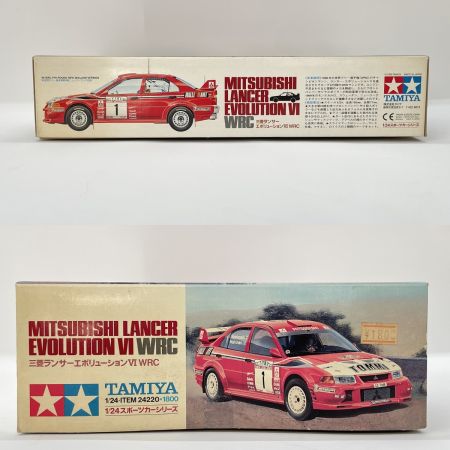  TAMIYA タミヤ プラモデル 1/24 スポーツカーシリーズ No.220 三菱ランサーエボリューションVI WRC