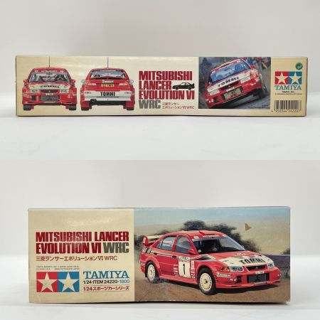  TAMIYA タミヤ プラモデル 1/24 スポーツカーシリーズ No.220 三菱ランサーエボリューションVI WRC