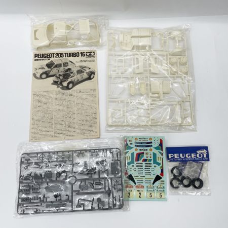  TAMIYA タミヤ プラモデル 1/24 スポーツカーシリーズ No.54 プジョー 205 ターボ16・ワークスラリーカー