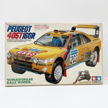  TAMIYA タミヤ プラモデル 1/24 スポーツカーシリーズ No.94 キャメルプジョー 405T16GR 1990年 パリ・ダカール優勝車