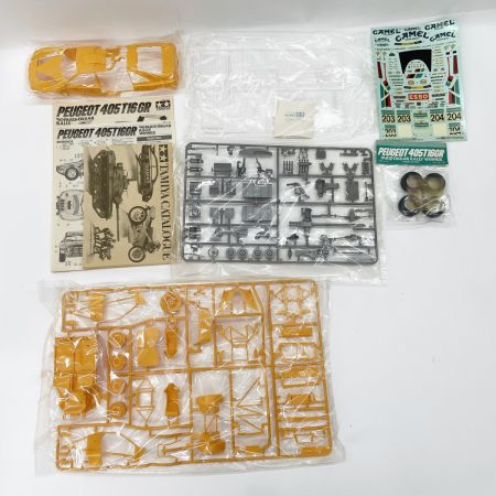  TAMIYA タミヤ プラモデル 1/24 スポーツカーシリーズ No.94 キャメルプジョー 405T16GR 1990年 パリ・ダカール優勝車