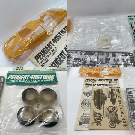  TAMIYA タミヤ プラモデル 1/24 スポーツカーシリーズ No.94 キャメルプジョー 405T16GR 1990年 パリ・ダカール優勝車