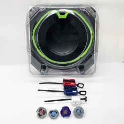 〇〇 TAKARATOMY タカラトミー BEYBLADE X BX-17 バトルエントリーセット 他ベイブレード2個付属 Bランク