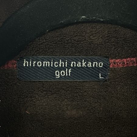  hiromichi nakano ヒロミチナカノ メンズ ゴルフウェア ジャケット SIZE L レッド