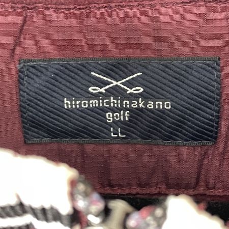  hiromichi nakano ヒロミチナカノ メンズ ゴルフウェア ジャケット SIZE LL レッド