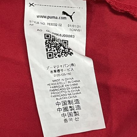  PUMA プーマ スポーツウェア メンズ レッドスクーデリア フェラーリ チーム ポロシャツ 2021 サイズUS XS STYLE NO. 763032-02 レッド