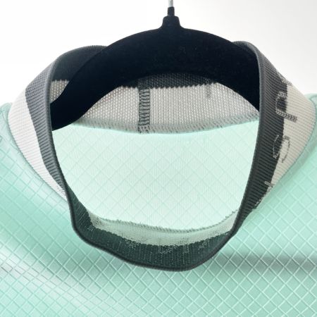  LANVIN ランバン ゴルフウェア レディース 半袖シャツ 2024年秋冬モデル SIZE 36　 VG4FHS11L エメラルドグリーン