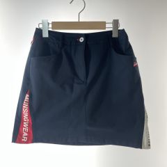  MUNSING WEAR マンシングウェア ゴルフウエア レディース インナー付 ストレッチ スカート 2020年秋冬モデル size7 MGWQJE03 ネイビー Bランク