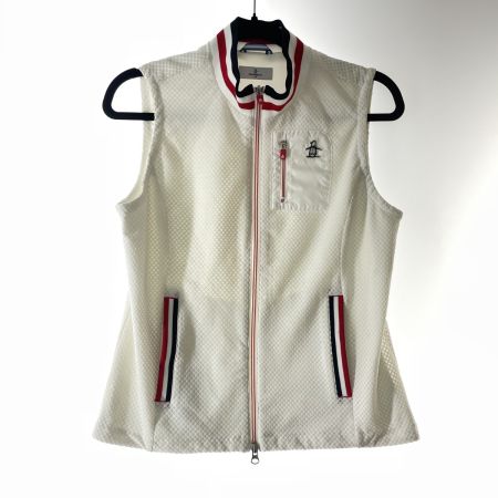  MUNSING WEAR マンシングウェア ゴルフウエア レディース ジップアップ・ベスト SIZE M MGWLJK50 ホワイト