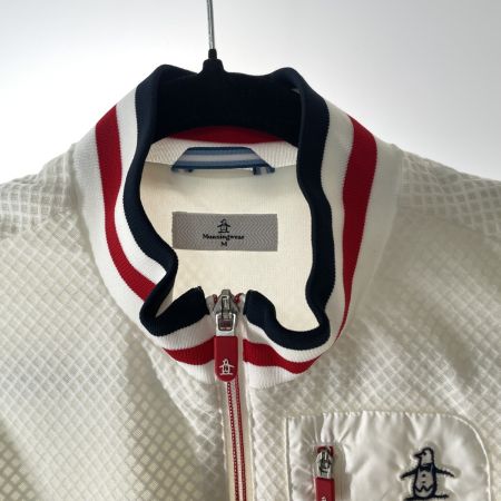  MUNSING WEAR マンシングウェア ゴルフウエア レディース ジップアップ・ベスト SIZE M MGWLJK50 ホワイト
