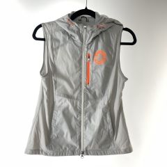 MUNSING WEAR マンシングウェア ゴルフウエア レディース アウターベスト SIZE M MGWLJK51 グレー Bランク