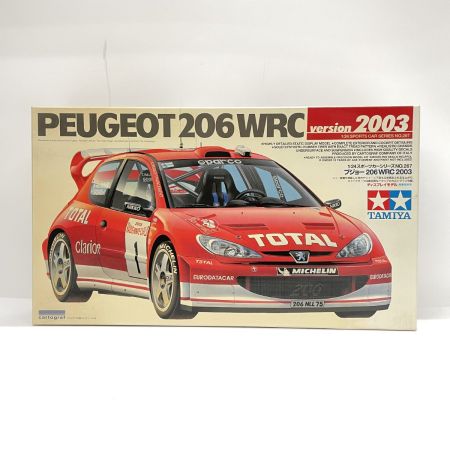  TAMIYA タミヤ プラモデル 1/24 スポーツカーシリーズ No.267 プジョー 206 WRC 2003
