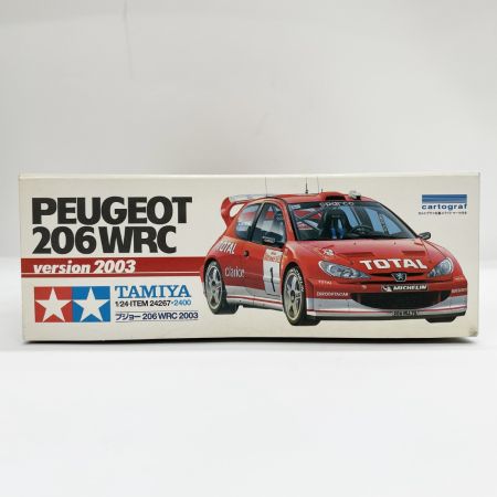  TAMIYA タミヤ プラモデル 1/24 スポーツカーシリーズ No.267 プジョー 206 WRC 2003