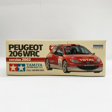  TAMIYA タミヤ プラモデル 1/24 スポーツカーシリーズ No.267 プジョー 206 WRC 2003