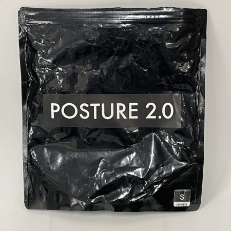  ALIGNMED 姿勢矯正・コンプレッションインナー ポスチャーシャツ 2.0 ジッパー メンズ SIZE S ブラック