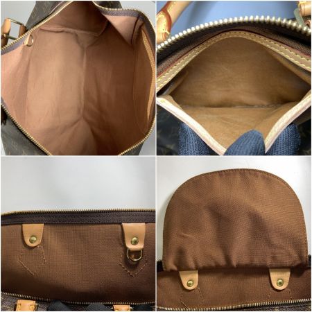  LOUIS VUITTON ルイヴィトン モノグラム スピーディ40 ボストンバッグ ハンドバッグ M41522 ブラウン