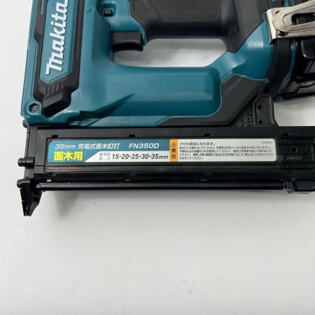  MAKITA マキタ フィニッシュネイラ 充電器・充電池1個・ケース付 コードレス式 18v FN350DRG グリーン 未使用