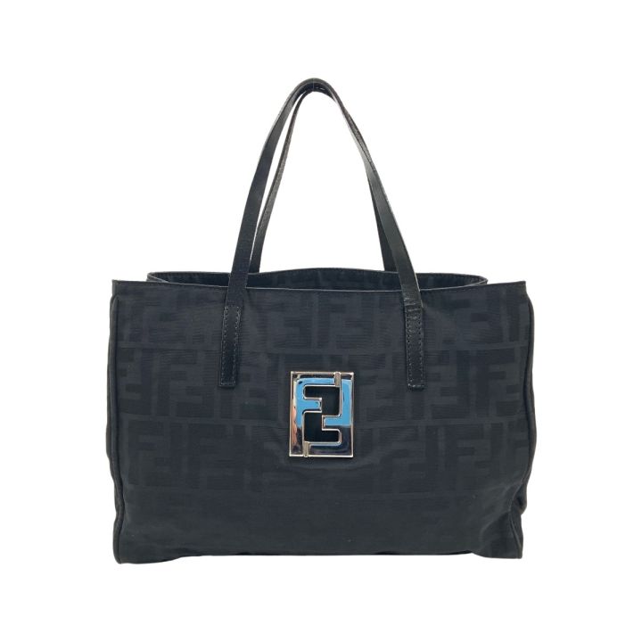 FENDI フェンディ ズッカ ナイロン トートバッグ ハンドバッグ 