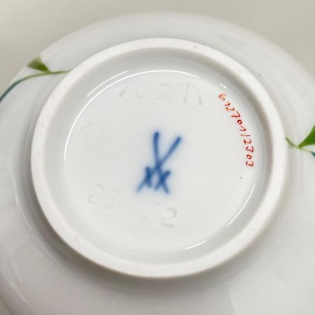 Meissen マイセン カップ&ソーサー 野の花 波の戯れ