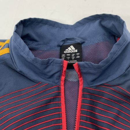  adidas アディダス メンズ サッカー ウインドブレーカー スペイン代表モデル XO 080268 AAL001 ネイビー×イエロー×レッド