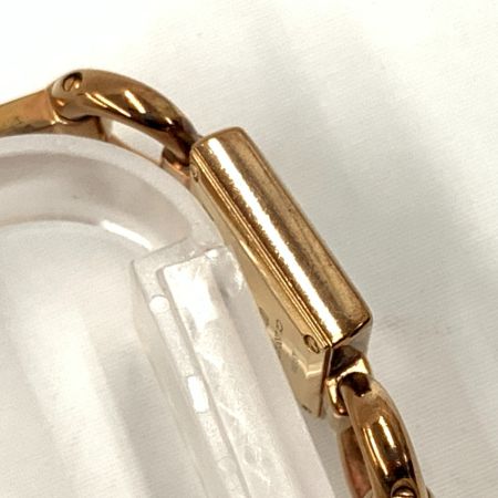  GUCCI グッチ トルナヴォーニ シェル 120 レディース クォーツ スクエア 腕時計 120 ゴールド