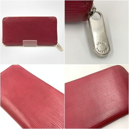  LOUIS VUITTON ルイヴィトン エピ ジッピーウォレット ラウンドファスナー長財布 M60305 ワインレッド