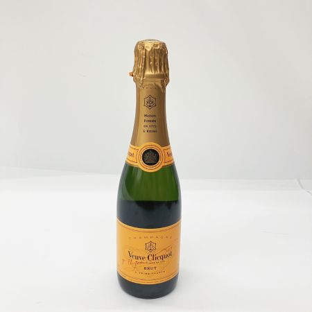  Veuve Clicquot ヴーヴクリコ Yellow Label Brut 12度 イエローラベル ブリュット 375ml 未開栓