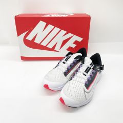  NIKE ナイキ ランニングシューズ AIR ZOOM PEGASUS 38 FLYEASE SIZE 23cm ＤＡ6698-101 ホワイト×ブラック Bランク