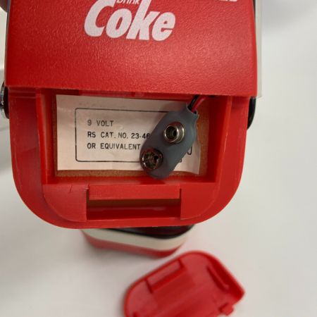  Coca-Cola コカコーラ ハッピーかんかん プレゼント ヘッドフォン ラジオ 現状渡し ジャンク品