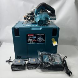 〇〇 MAKITA マキタ 充電式マルノコ 丸ノコ 丸のこ 充電器・充電池2個・ケース付 コードレス式 HS631DGXS グリーン 未使用品 Sランク