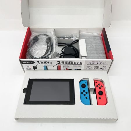  Nintendo ニンテンドウ Nintendo Switch ネオンブルー/ネオンレッド バッテリー強化版（第2世代） HAC-001(-01) 