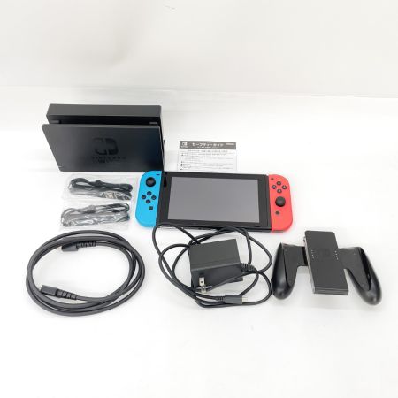  Nintendo ニンテンドウ Nintendo Switch ネオンブルー/ネオンレッド バッテリー強化版（第2世代） HAC-001(-01) 