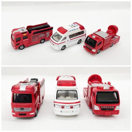  TAKARATOMY タカラトミー トミカ 119番!緊急車両＆DVDセット